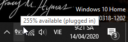 The "255% available" battery bug that never gets resolved. ccc930ce-82b5-4491-ba00-da468309b14e?upload=true.png