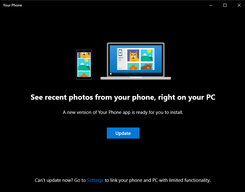 Unable to update Your Phone app from Windows Store ccca77a5-8703-4b6d-a6a9-8294ca497529?upload=true.png