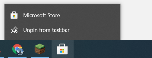 help me : i cant open my microsoft store i can only pin to taskbar but not open cd305e4f-0faa-4c4f-a908-0a193e6980e4?upload=true.png