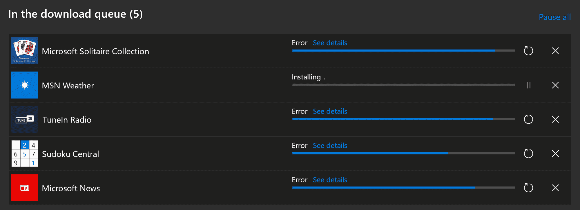 Error Code: 0x80246019 when trying to update multiple apps cd46427e-820c-4fe4-be38-f50d18a5283b?upload=true.png