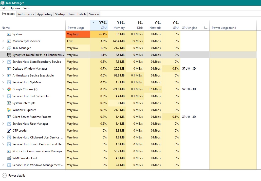 High CPU and Battery usage by Windows System task cd6e8c35-85e4-485c-888b-5ffc266ffcda?upload=true.jpg