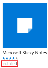 Unable to download Sticky Notes from Microsoft App Store; this has been the case since... cdb33881-7c66-491a-93a6-dcb00a129e22.png