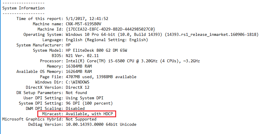 How do I completely remove ConnectUX and Miracast so that I know someone isn't screen... cdec4b08-afa2-40c5-ab0b-44251b6f0daf.png