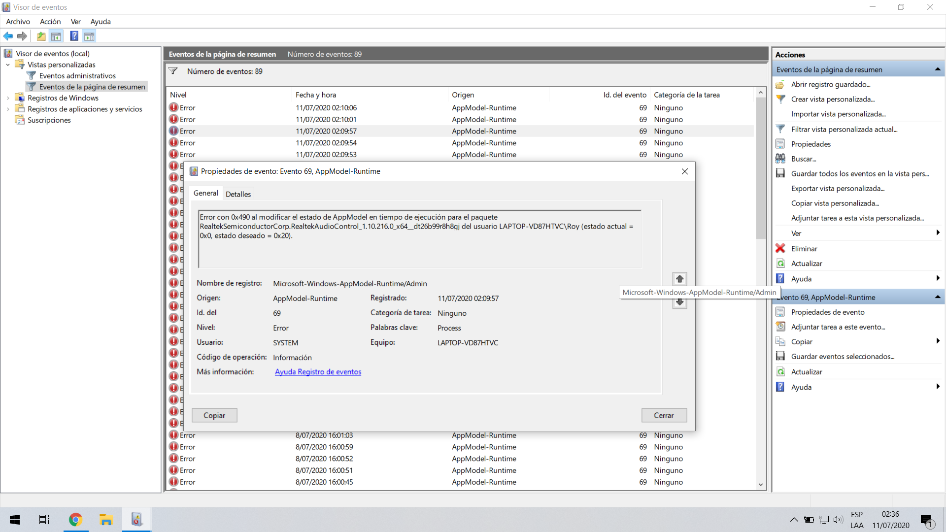Error AppModel-Runtime 69 [MANY] ce54d32e-43fd-4865-890e-87ef1294df1a?upload=true.png