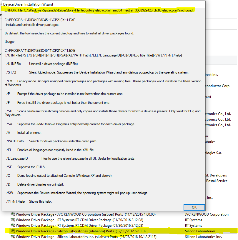 Device Driver Uninstall Fails With Error MSG xxx.inf File Not Found ce93681c-0a4e-47a8-92b2-3b950c30a29f?upload=true.png