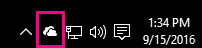 OneDrive icon suddenly in taskbar - can't remove ce960e20-2ea4-4298-8ec8-8399b1b20e20.png