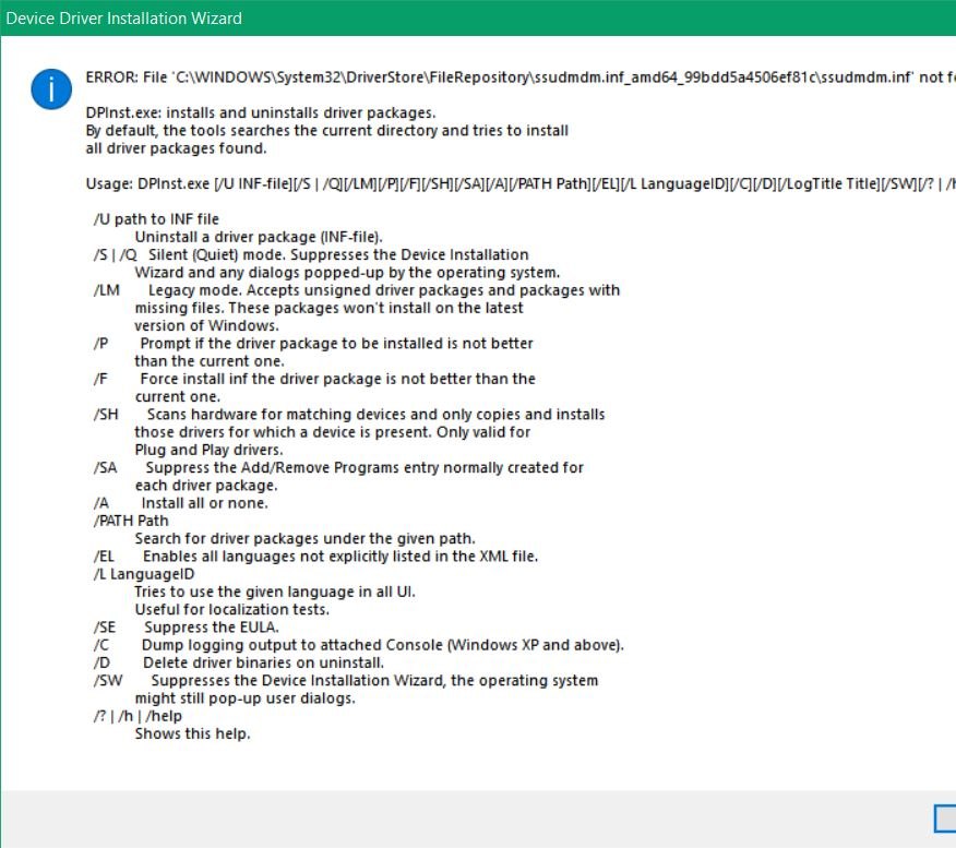 Error uninstalling "Windows Driver Package - SAMSUNG dg_ssudbus ceebcfd3-8e11-415e-a0e1-3180f6b25f32?upload=true.jpg