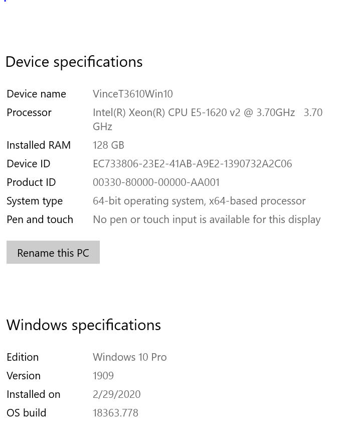 windows 10 Pro 64- bit:  cold boot does not work well, have to try a few times then it... cf12c725-1c69-413b-a285-71b241969d4a?upload=true.png