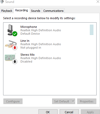 Microphone keeps cutting out and sometimes doesn't hear me speaking cf5a28e3-a37f-4453-b526-baf45d1b1808?upload=true.png