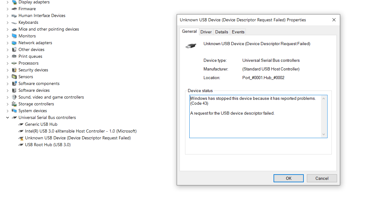 Issues wth USB reading "code 43" cf699b2a-eb70-4bdc-983f-fc582f3b7ee5?upload=true.png