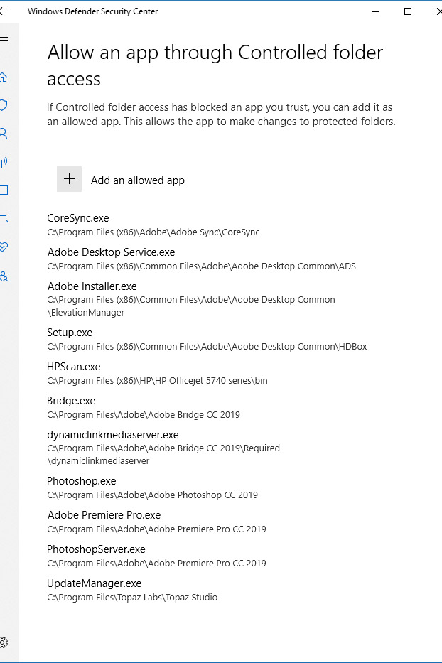 Windows Defender behavior changed and now blocking almost all Adobe activity. cf73d63c-34f4-4e6c-88f6-3be47d91c769?upload=true.jpg