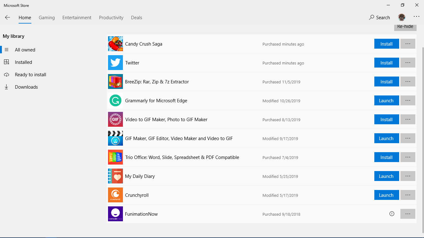How to dis own any app from app store? cfcdb9ea-9775-4a47-b2fc-6194e9ba9eea?upload=true.png
