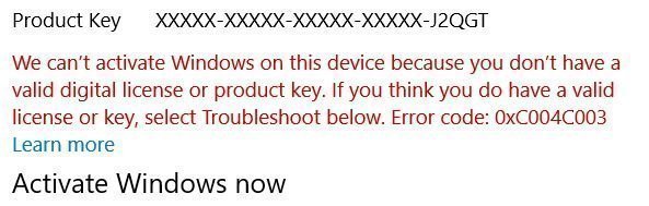 Activate windows 10 Pro with 0xc004c003 error code cfd098a4-98ee-477f-b868-77cf53dbc9df?upload=true.jpg