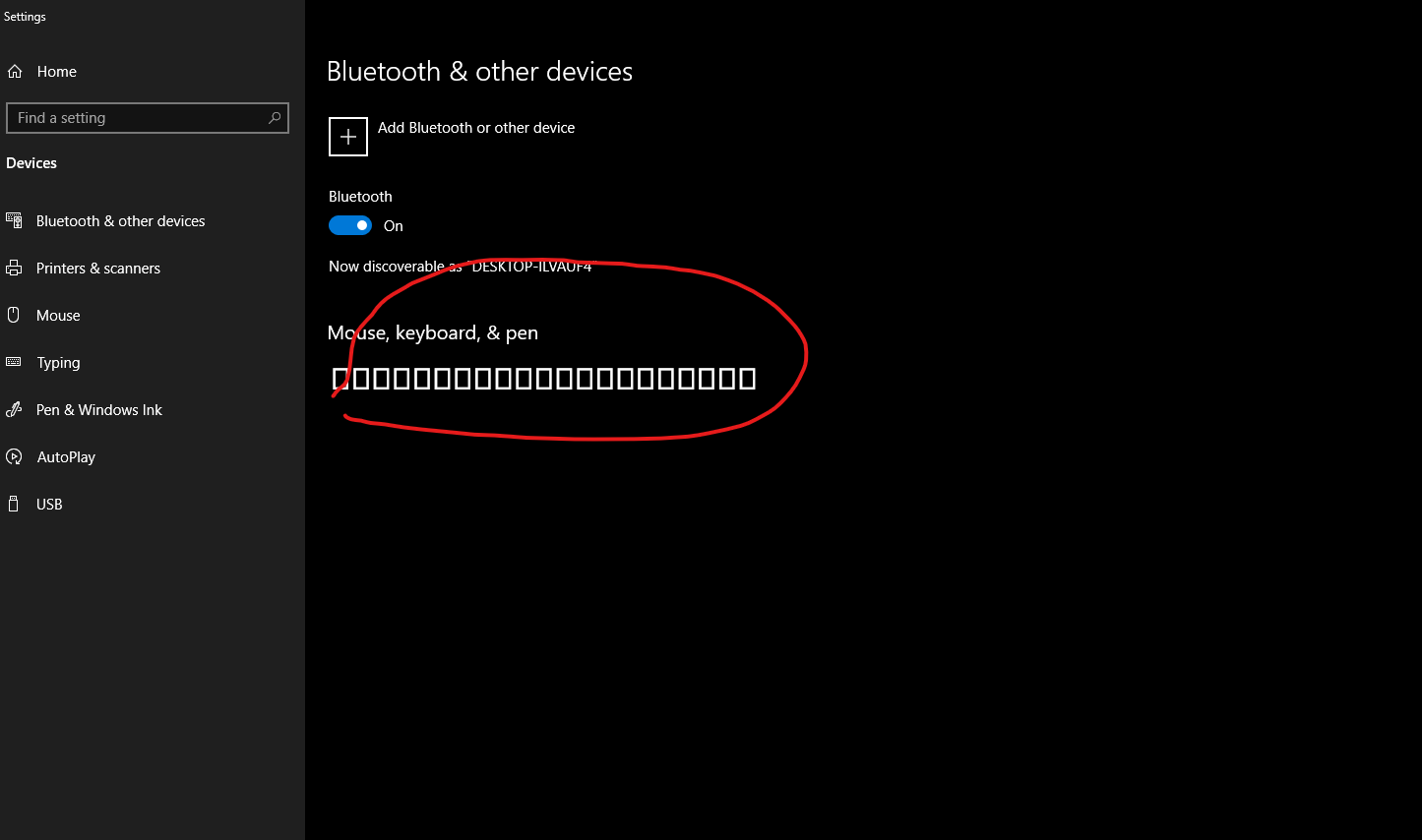 Weird font issue on bluetooth settings page, how to fix? cfe13055-6f5b-4a06-90ac-bf2080628966?upload=true.png