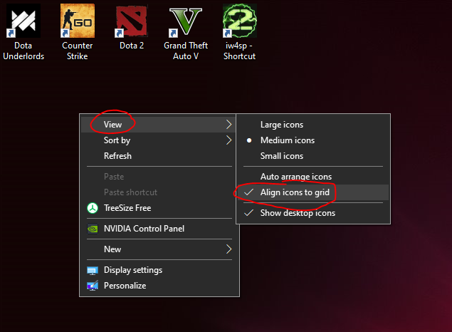 Icons on desktop overlap + other display anomalies cfe95671-ebf3-4e37-a006-06b852bca1f8?upload=true.png