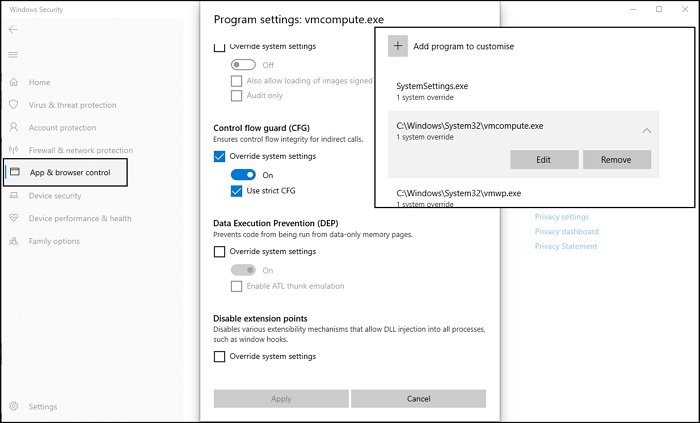WslRegisterDistribution failed with error: 0x80370114 CFG-Override-Hyper-V-Host-Compute-Service.jpg
