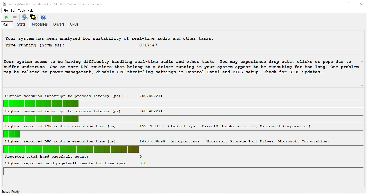 DirectX kernel drivers causing audio crackling ISR/DPC lag Cfg1vF5.png