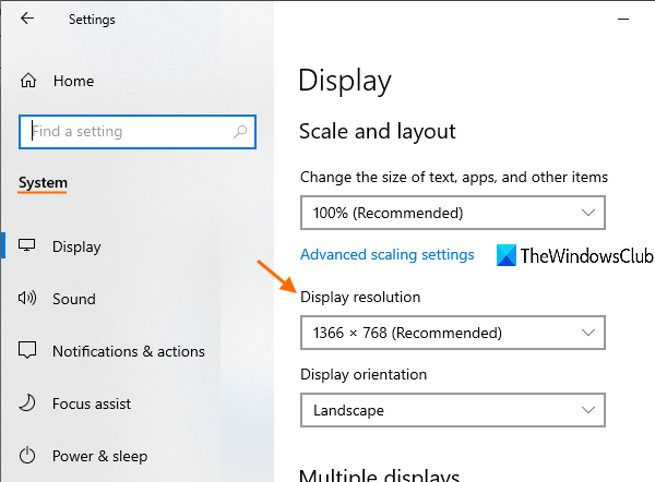 How to get 1920×1080 resolution on 1366×768 screen in Windows 10 change-display-resolution-using-settings.png