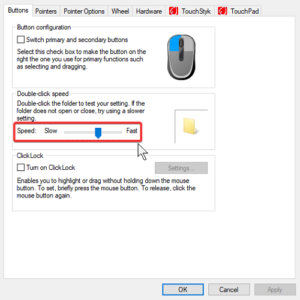 How to change Mouse Settings in Windows 10 change-doubleclick-speed-300x300.png