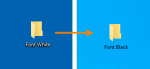 How to change the Desktop font color in Windows 10 change-font-color-150x69.png