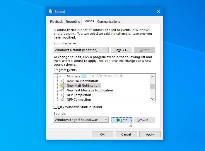 How to change New email notification sound on Windows 10 change-new-email-notification-sound-windows-10-1.png