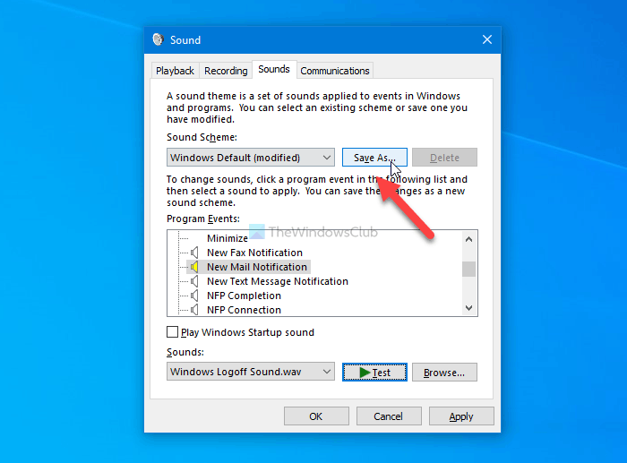 How to change New email notification sound on Windows 10 change-new-email-notification-sound-windows-10-3.png