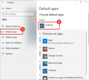How to disable or delete Outlook in Windows 10 change-outlook-from-default-300x270.png