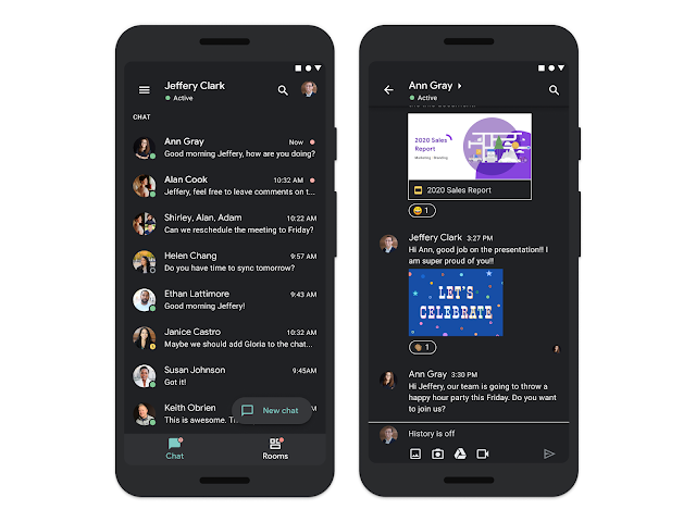 Google improving search in Google Drive on Android and iOS Chat%2Bdark%2Btheme.png