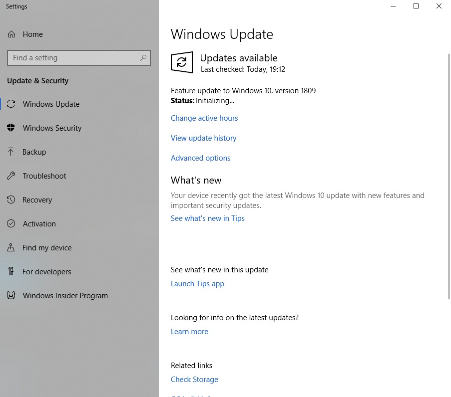 How to download and install the Windows 10 October 2018 Update Check-for-updates.jpg
