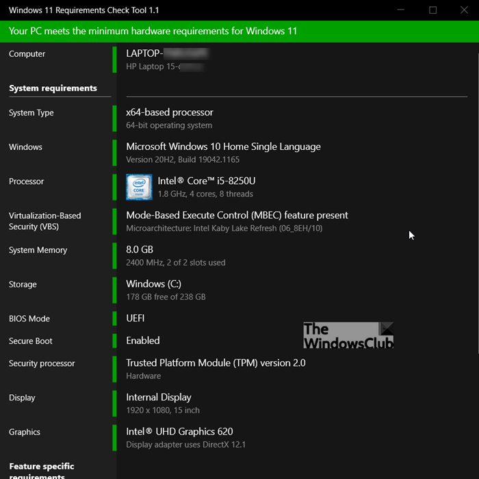 Windows 11 Requirements Check Tool checks if your PC is compatible check-pc-requirements.png