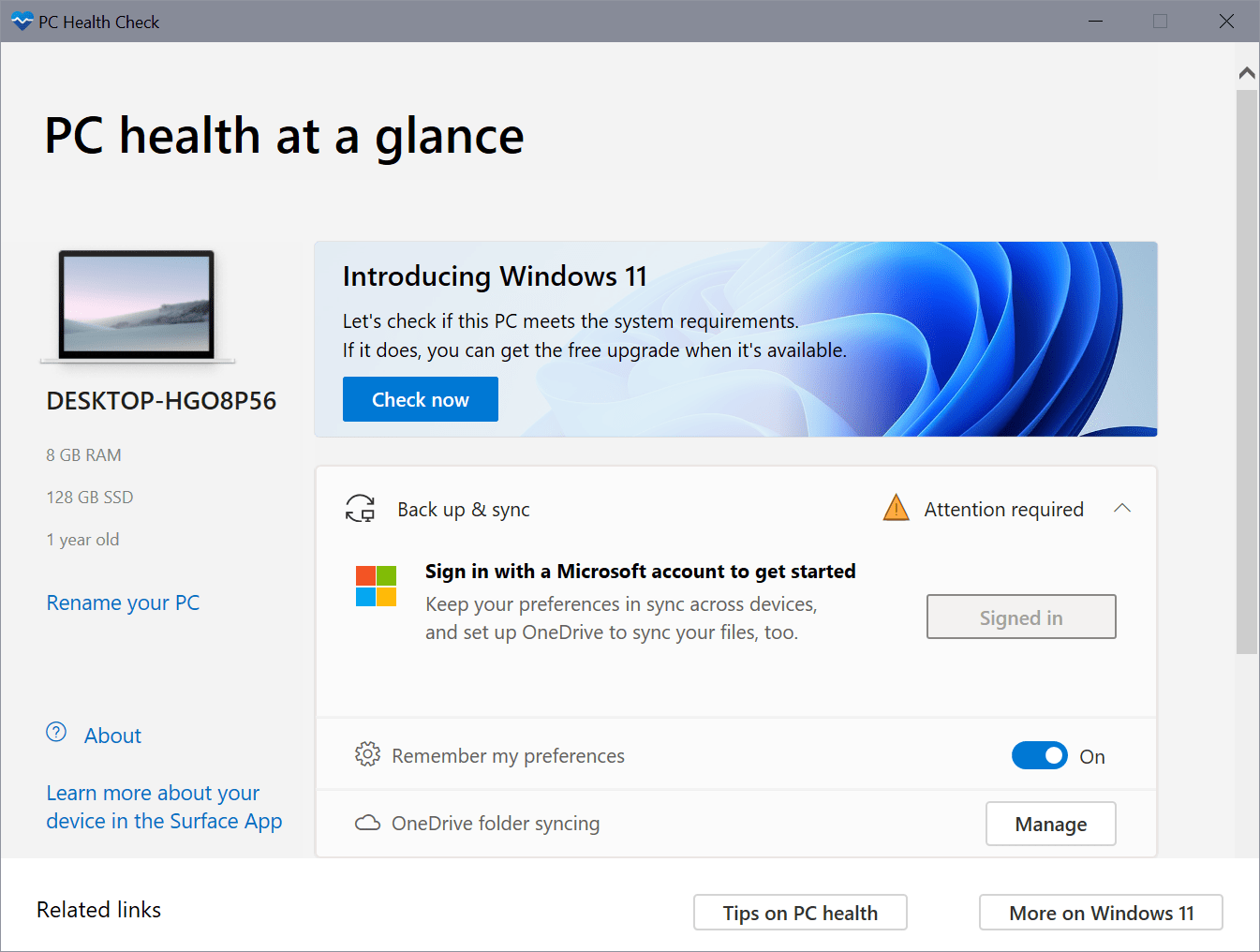 Find out if your PC is compatible with Windows 11 check-windows-11-compatibility.png