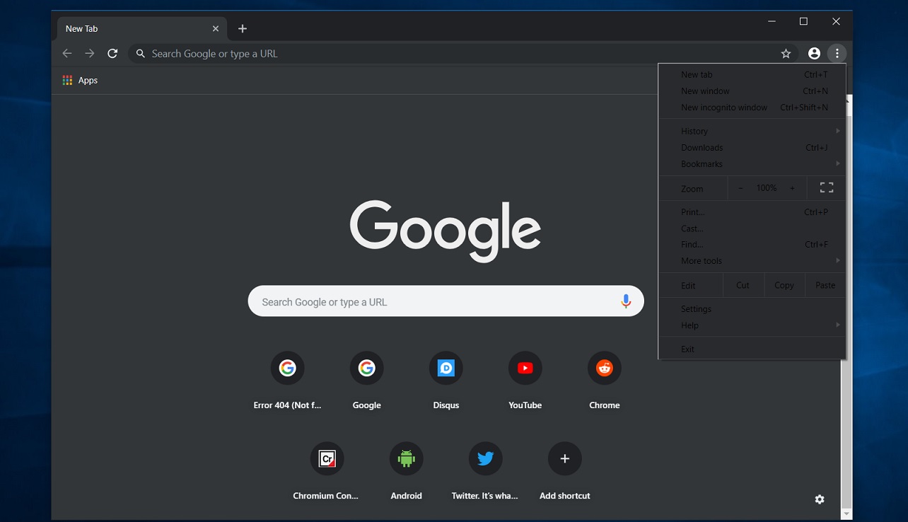 Google Chrome Canary on Windows 10 gets new dark tab, downloads page Chrome-Canary.jpg