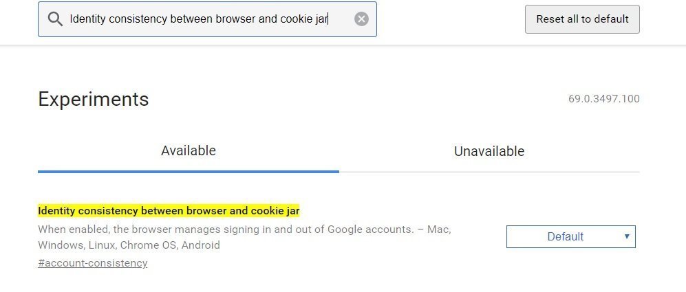 You’ll be automatically logged into Chrome when you log into your Google account Chrome-flags-menu.jpg