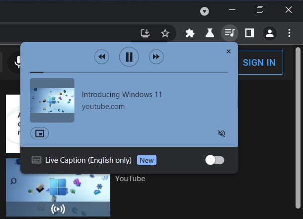 Google Chrome to get speed, design and music control updates Chrome-media-playback.jpg