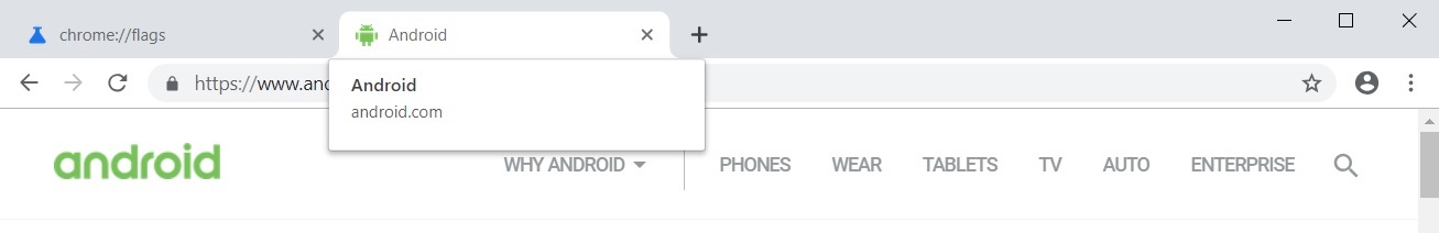 Google tests new tab hover cards, dark mode for Chrome on Windows 10 Chrome-tab-hover.jpg
