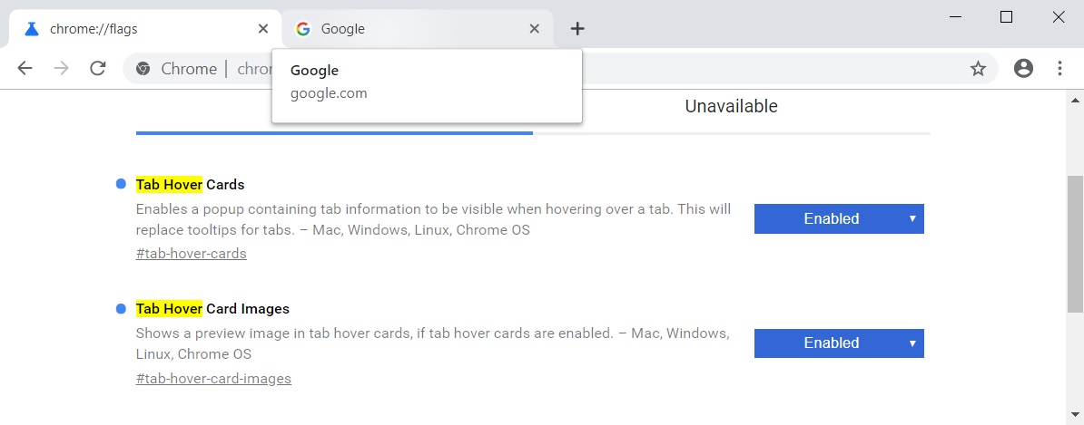 Chrome to get Microsoft Edge like tab preview feature on Windows 10 Chrome-tab-preview.jpg