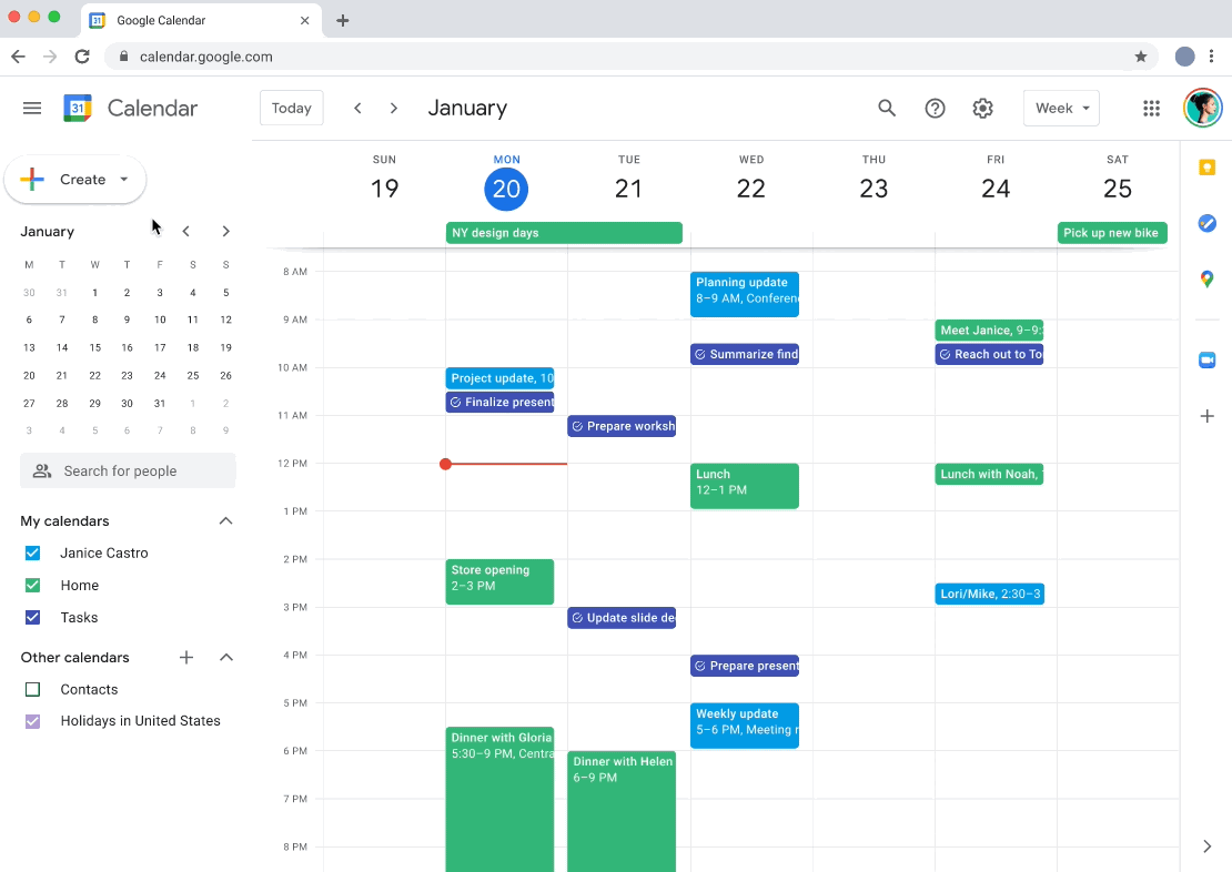 Google Workspace Implementation cita-setup-and-scheduling.gif