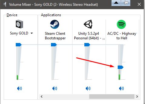 Windows 10 volume slider and mute button not working on wireless not bluetooth headsets CjLcdLT.png