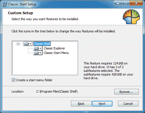 How do I enable the classic view or classic shell in windows 10? ClassicShell_1.png