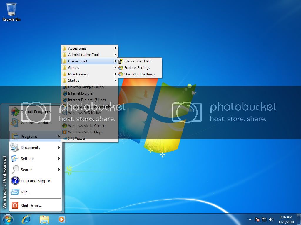 Help me with getting classic desktop back and start menu. ClassicShell_4.jpg