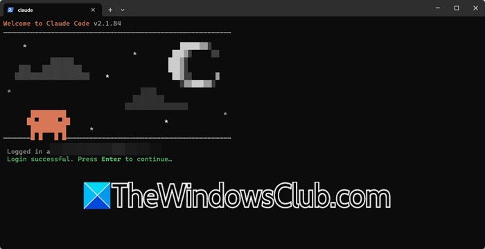 Unable to run Claude from VS Code on Windows computer claude-cli.jpg