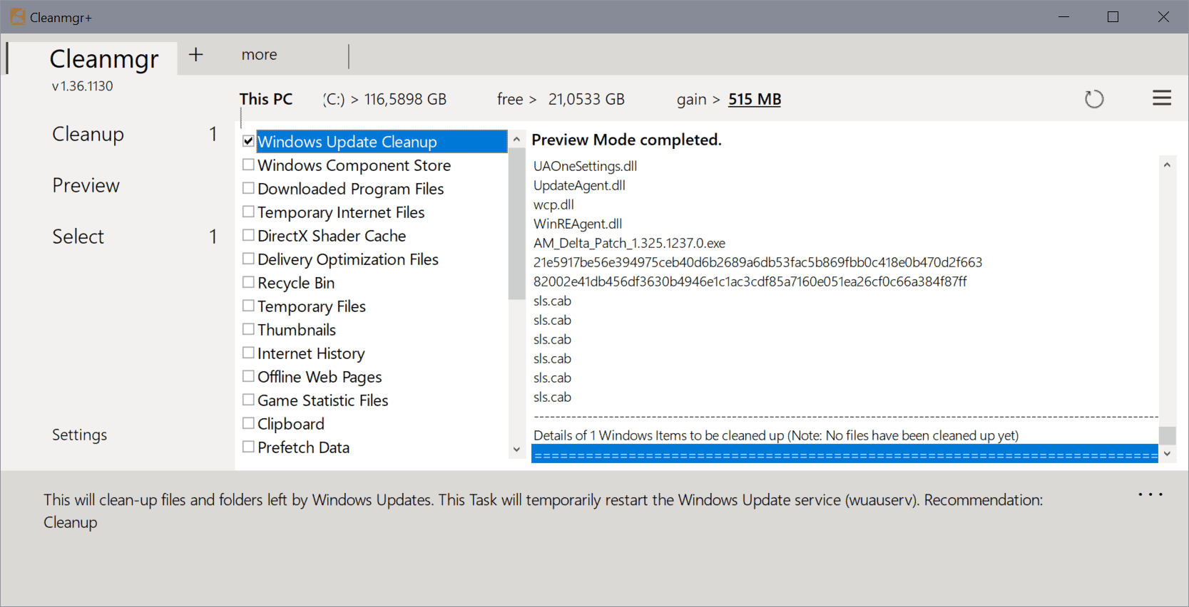 You may still use Disk Cleanup on Windows 11 (even though Microsoft does not want you to) cleanmgr.png