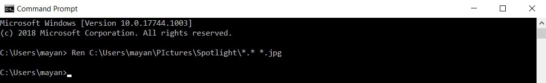 How to save Windows 10’s lock screen Spotlight images CMD-Spotlight.jpg