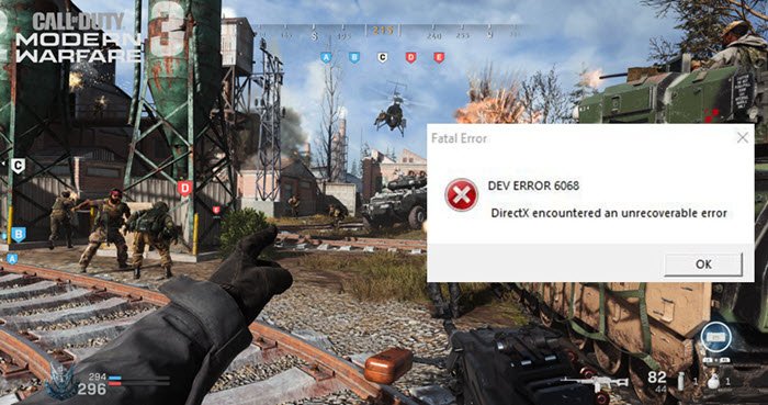 Fix COD Modern Warfare DEV ERROR 6068, 6606, 6065, 6165, 6071 COD-Modern-Warfare-DEV-ERROR.jpg
