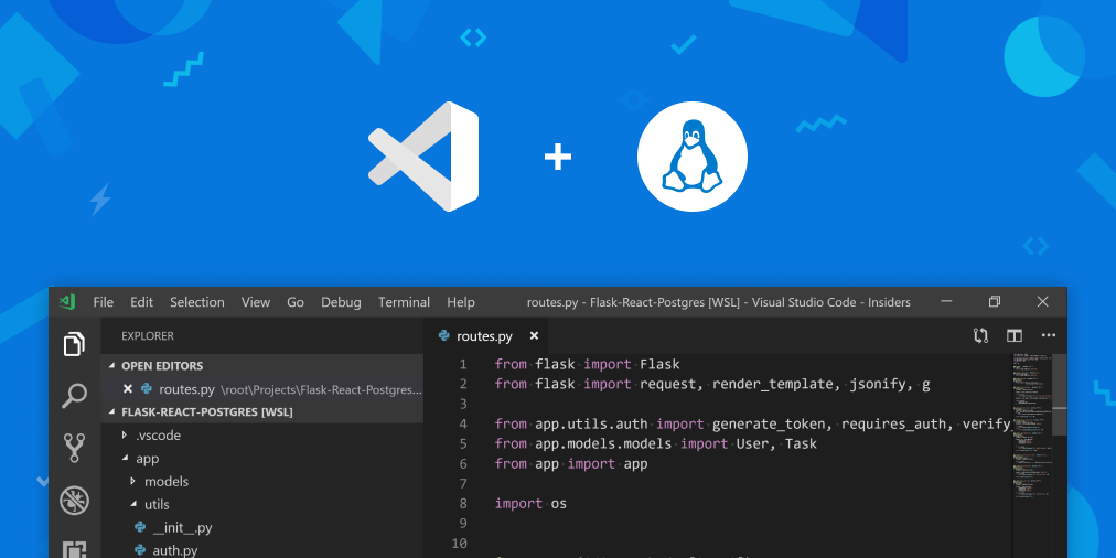 Windows Subsystem for Linux (WSL) and Visual Studio Code Remote code-wsl-post.png