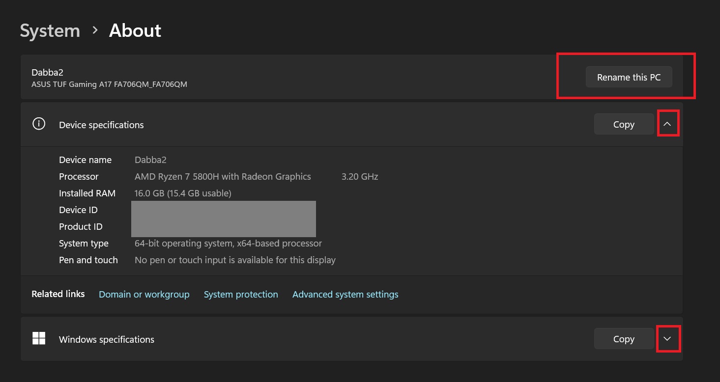 Windows 10’s new Windows 11-like “About” page revamp is a UI disaster collapsible-secitons-in-windows-11-about-page.jpg