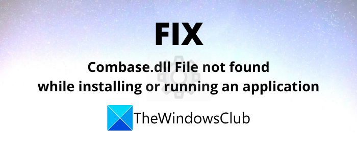 Fix combase.dll missing or not found error in Windows 10 Combase.dll-File-not-found-error-in-Windows-10.png