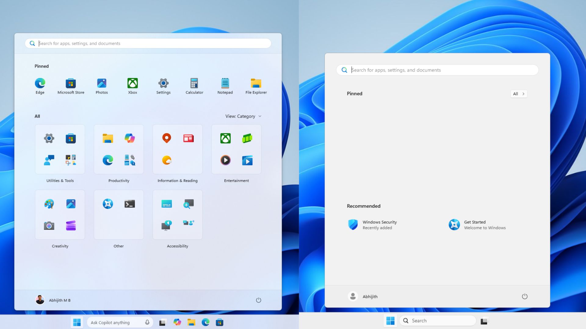 Windows 10 LTSC 2021 is dying in 2027, Microsoft reveals what you need to know Comparing-Start-menu-between-Windows-11-Pro-and-Windows-11-LTSC.jpg