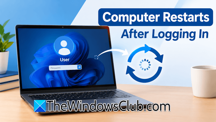 Computer restarts after logging in [Fix] Computer-restarts-after-logging-in.png