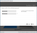 How to unenroll Microsoft Surface from SEMM Confirm-certificate-password-150x134.png